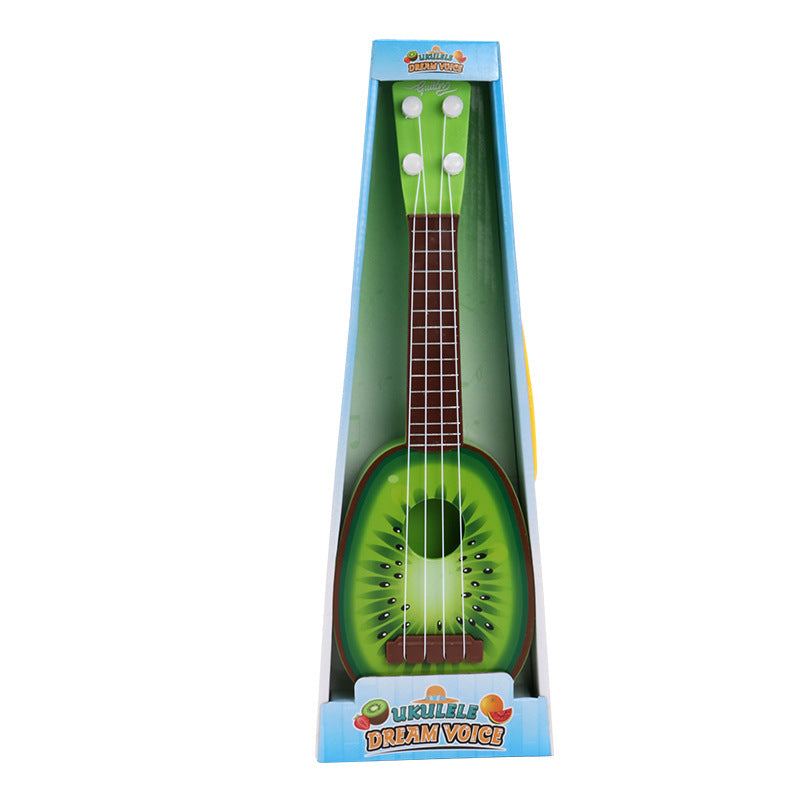 Barn Ukulele Leksak – Rolig Simulerad Ukulele för Flickor och Pojkar, Pedagogisk Musikleksak