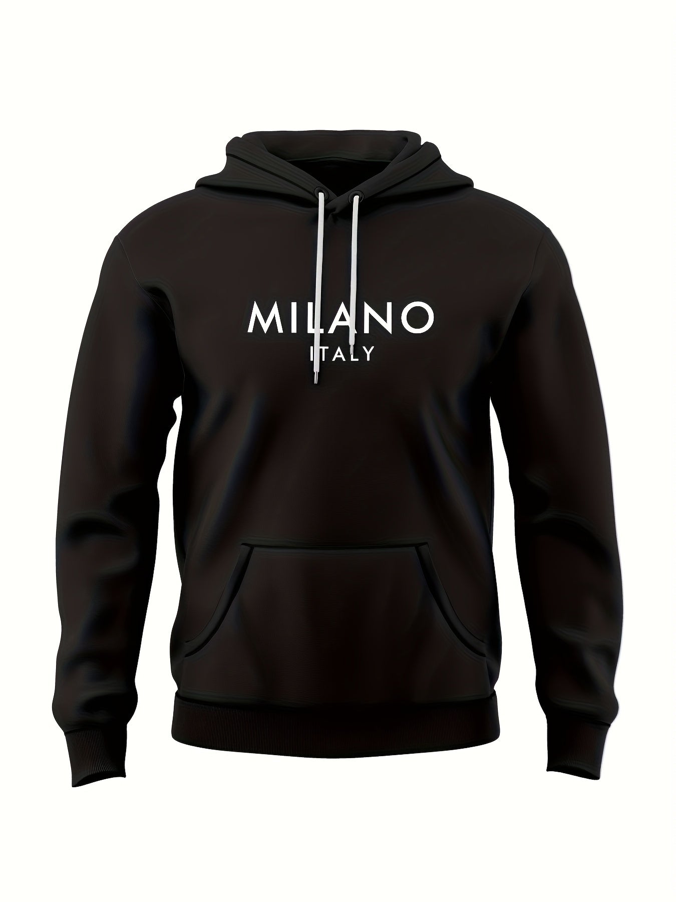 Herrset Hoodie och Joggingbyxor Milano Italy – Sportig och Trendig Fritidsdräkt