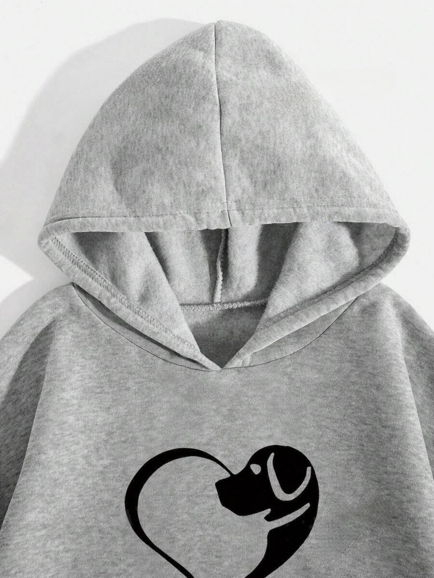 Francis – Hundhjärta Tass Hoodie för män