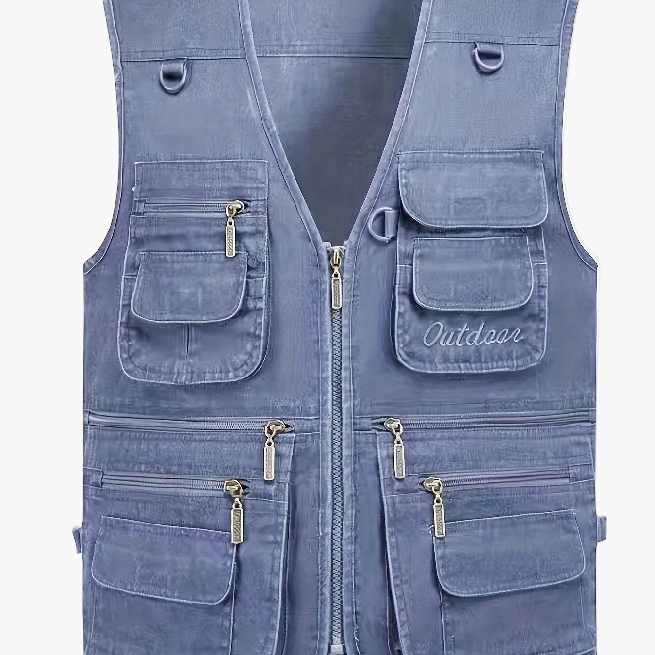 Herr Västar Multifickor Friluftsväst för Fiske, Vandring och Fotografering
