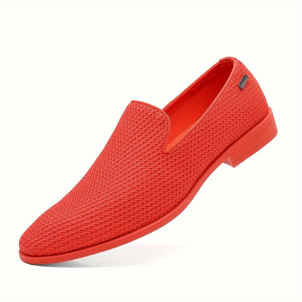 Herr Slip-On Formella Skor för Bröllop och Kontor – Elegant och Bekväm Stil