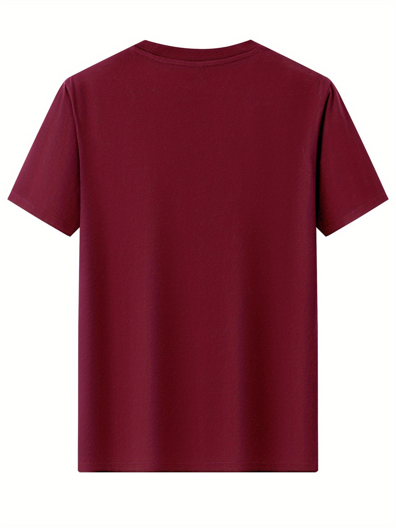 Herr T-shirt med tryck och modern bokstavsdesign – Perfekt för vardag och avslappnad stil