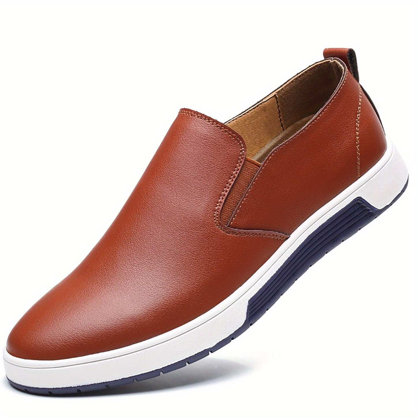 Herr Slip-on Sneakers Casual Vardagsskor Låg Klack Bekväma