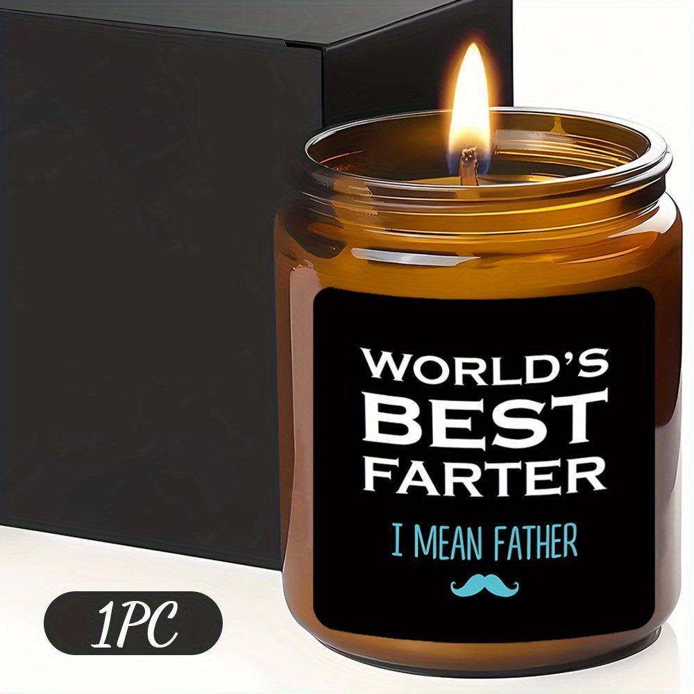 Herrarnas roliga presentljus - World's Best Farter (I Mean Father) - Perfekt för fars dag eller födelsedag