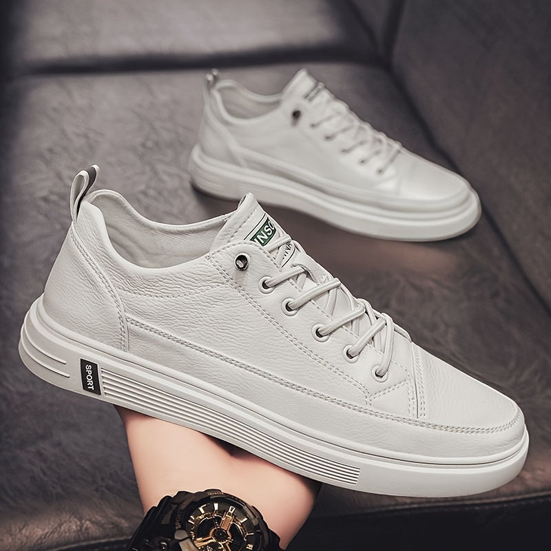 Herr Sneakers Låga Sportiga Vardagsskor Modern Streetstil