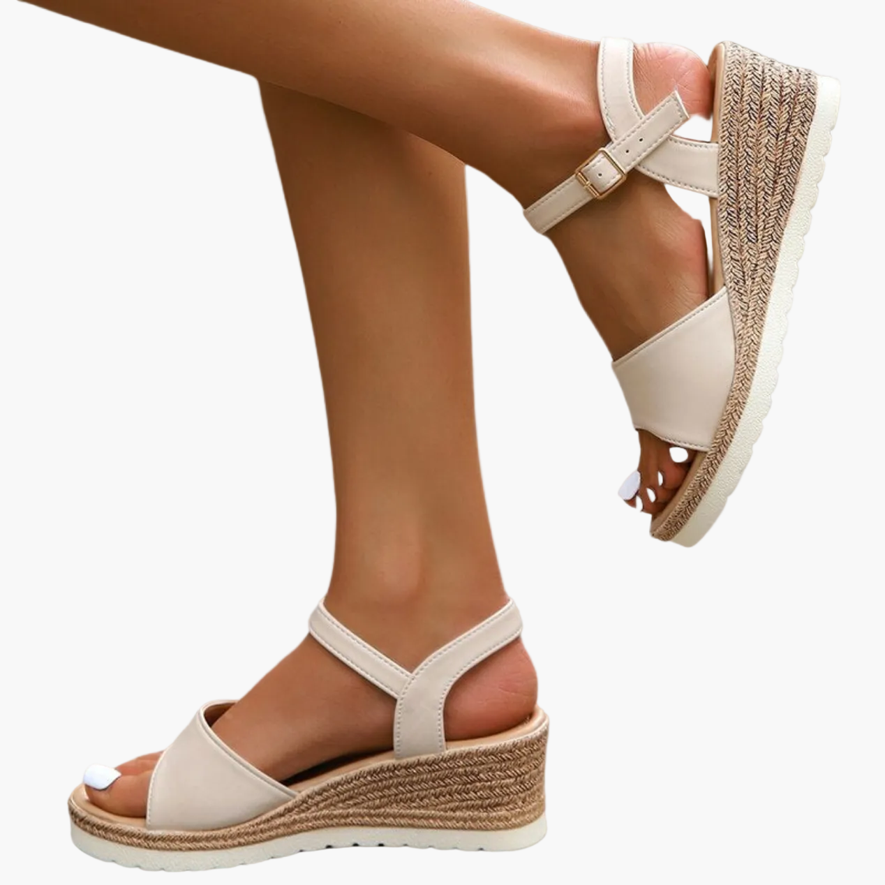 Dam Sandaler med Kilklack – Ortopediska & Bekväma för Vardagsbruk och Sommar