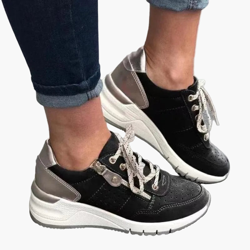 Dam Sneakers för Kvinna – Bekväma Ortopediska Vardags- och Promenadskor