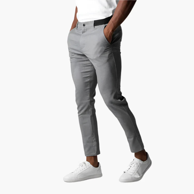 Herrchinos – Slim Fit och Mångsidig Stil för Vardagsbruk och Arbete