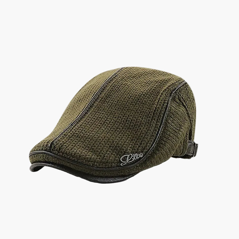 Herrkeps Flat Cap Klassisk Stil Justerbar Elegant Vardagsbruk