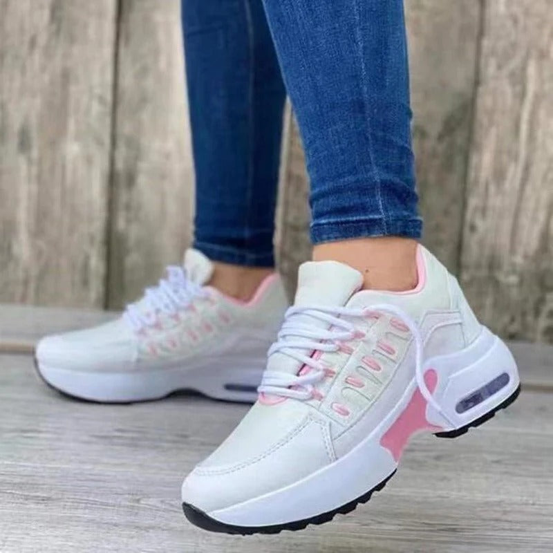Dam Sneakers Ortopediska – Trendiga Vardagsskor för Komfort och Stil