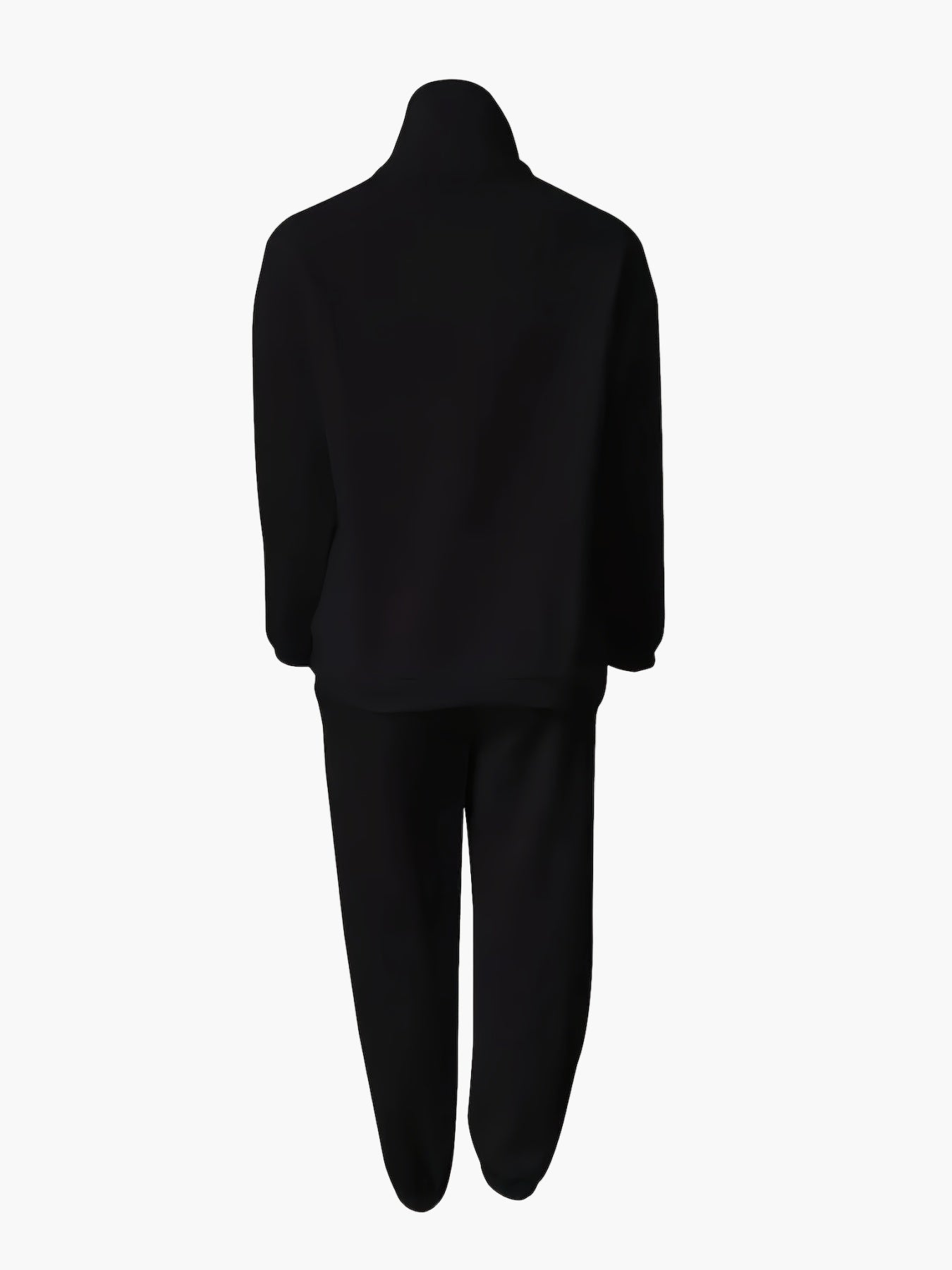 Dam Halvzip Sportig Sweatshirt med Modern Stand-up Krage – Perfekt för Träning och Vardag