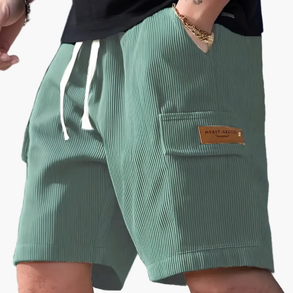 Herrshorts med avslappnad passform och fickdetalj – Perfekta för vardag och fritid