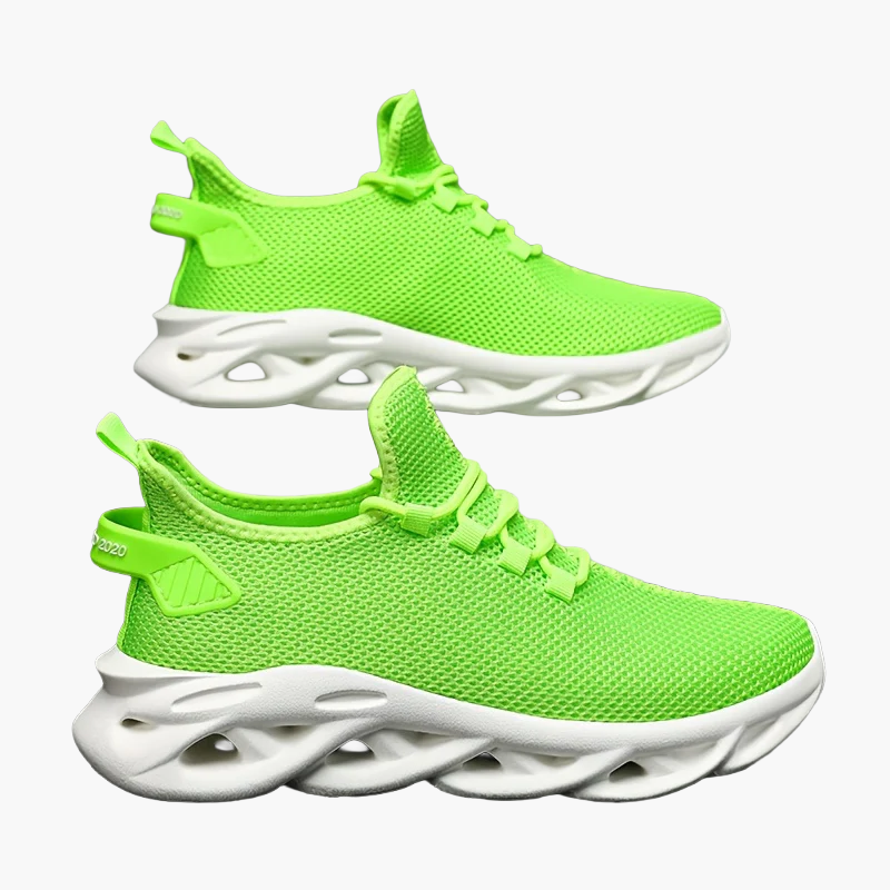 Herr Sneakers Sportiga Löparskor med Modern Design för Träning och Vardag