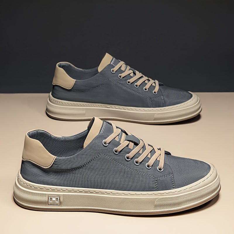 Herr Sneakers Låg Profil Stilrena Vardagsskor med Modern Design