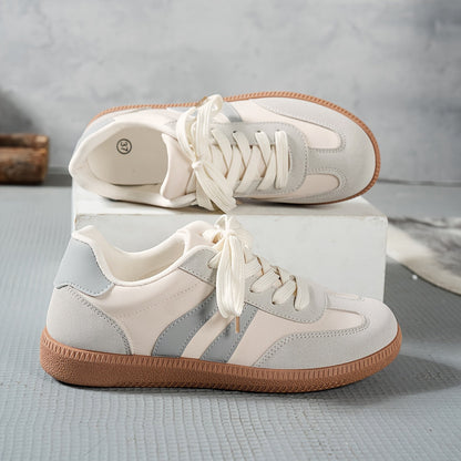 Dam Sneakers Retro Stil Vardagsskor Bekväma Träningsskor