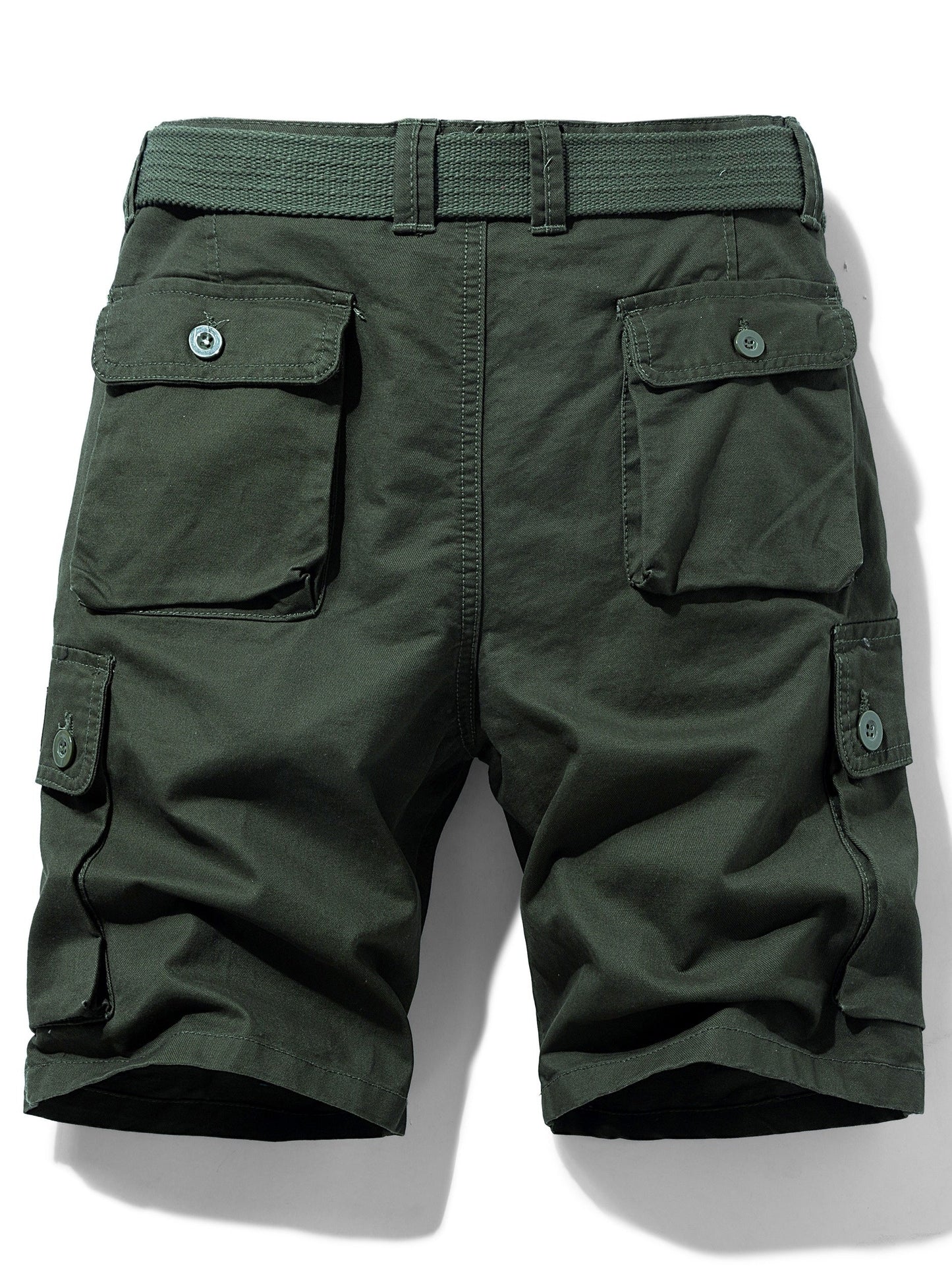 Herrar Cargo Shorts med Bälte – Klassisk och Praktisk för Vardag och Äventyr