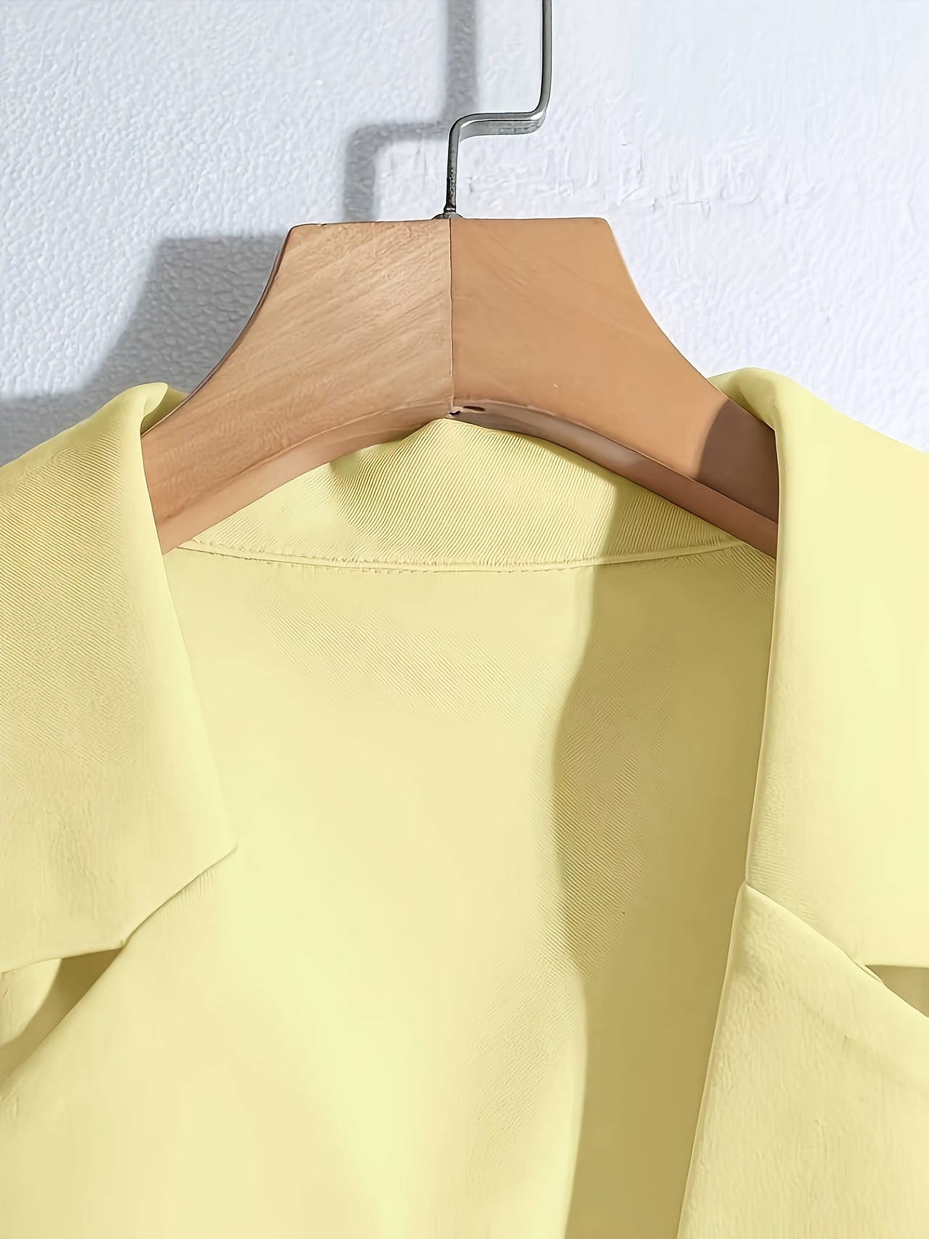 Dam Väst Kavaj Elegant Skräddarsydd Chic Kontorsstil