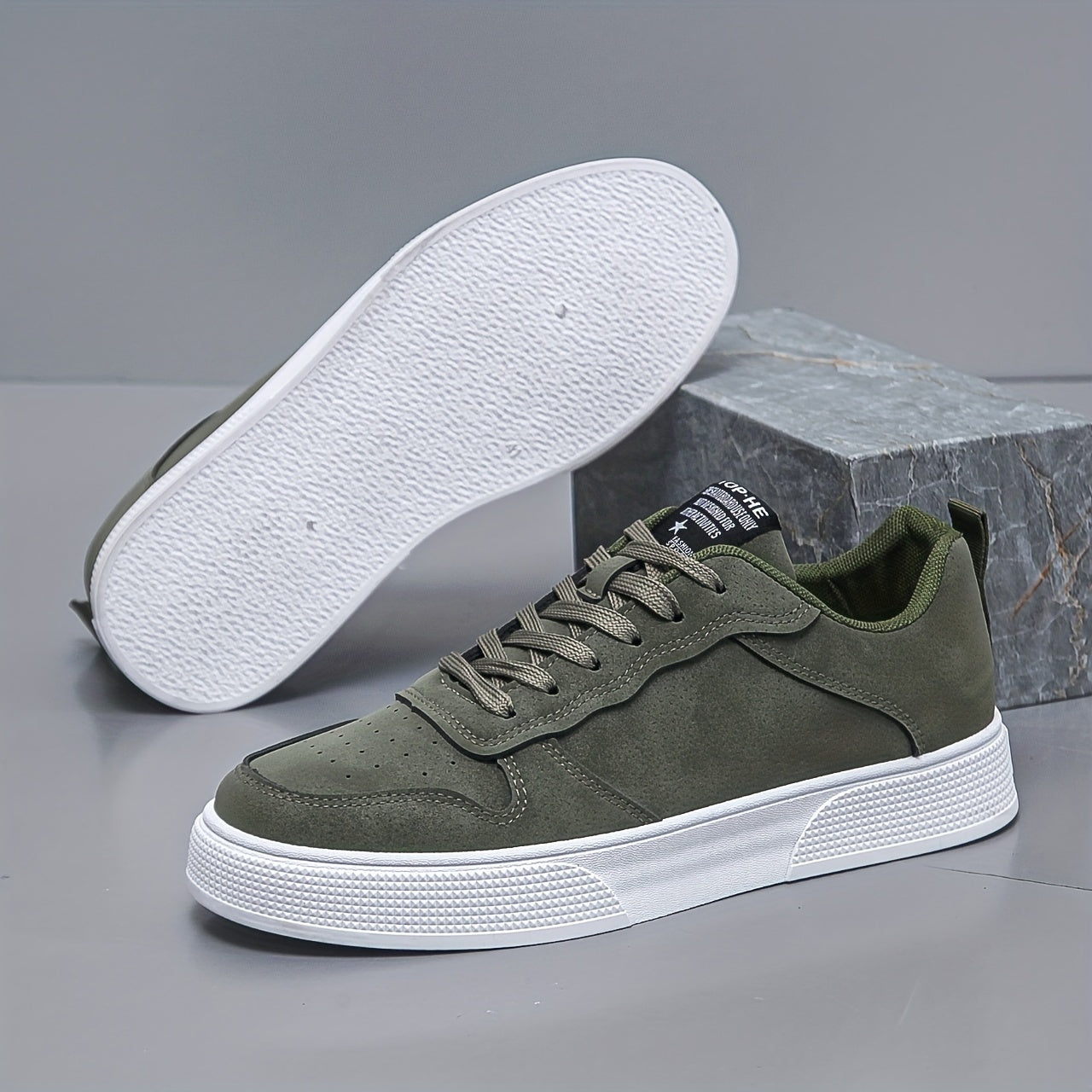 Herrsneakers med låg profil – Trendig och bekväm vardagssko för män
