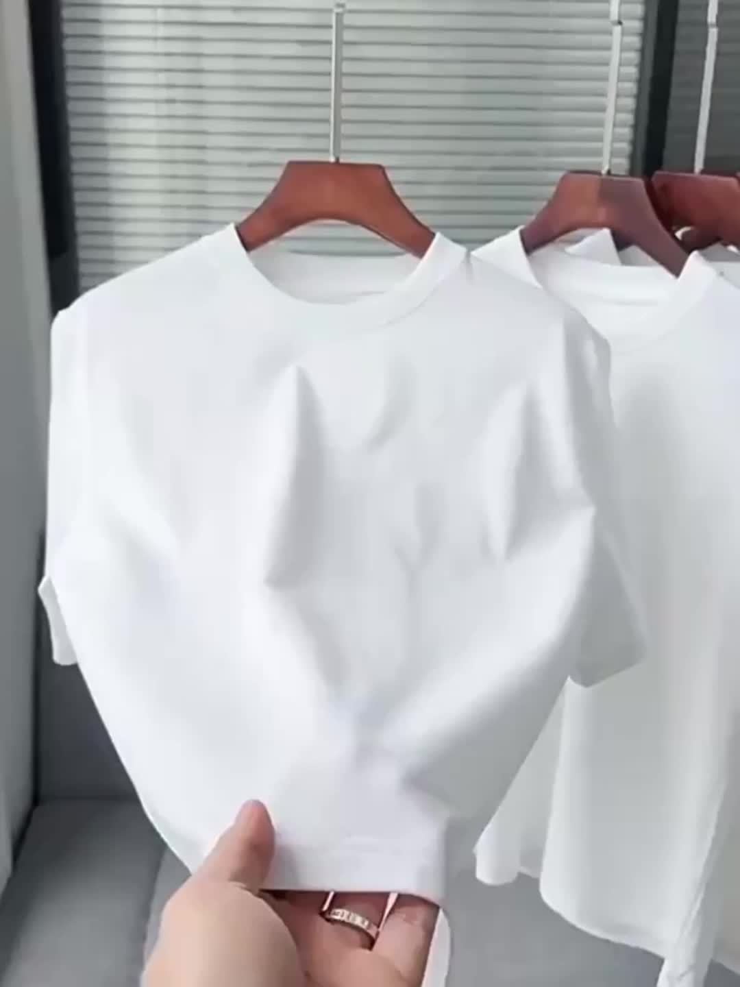 Herr T-shirt – Avslappnad Kortärmad Streetwear för Vardag och Fritid