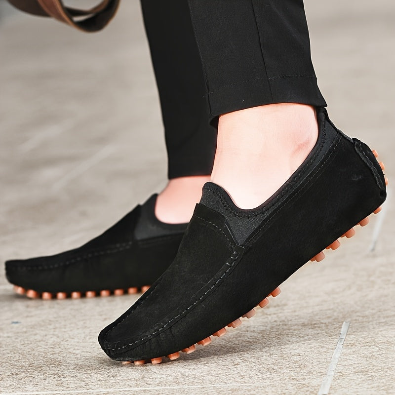 Herrloafers Slip-on Elegant Stil För Vardag och Bilkörning
