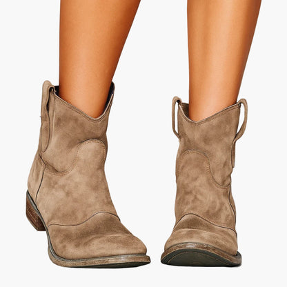 Damstövletter Western Stil – Perfekta vardagsboots med trendig look