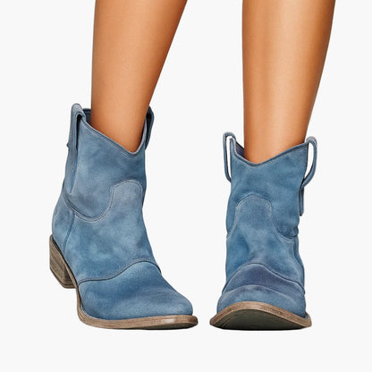 Damstövletter Western Stil – Perfekta vardagsboots med trendig look
