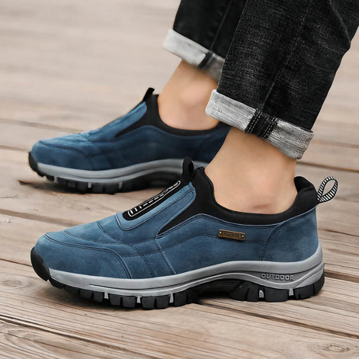 Herrarnas ortopediska promenadskor – ergonomiska sneakers för utomhusbruk och maximal komfort