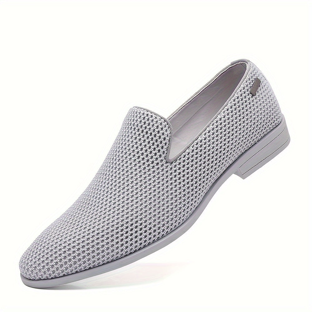 Herr Slip-On Formella Skor för Bröllop och Kontor – Elegant och Bekväm Stil