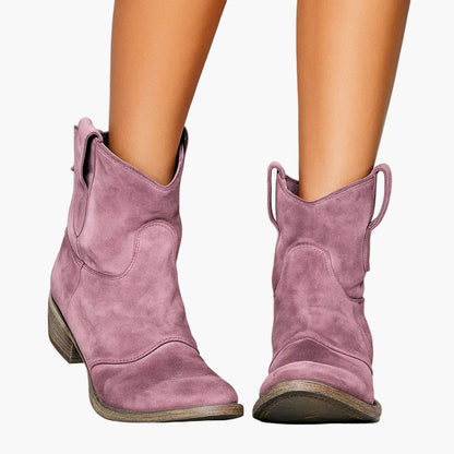 Damstövletter Western Stil – Perfekta vardagsboots med trendig look