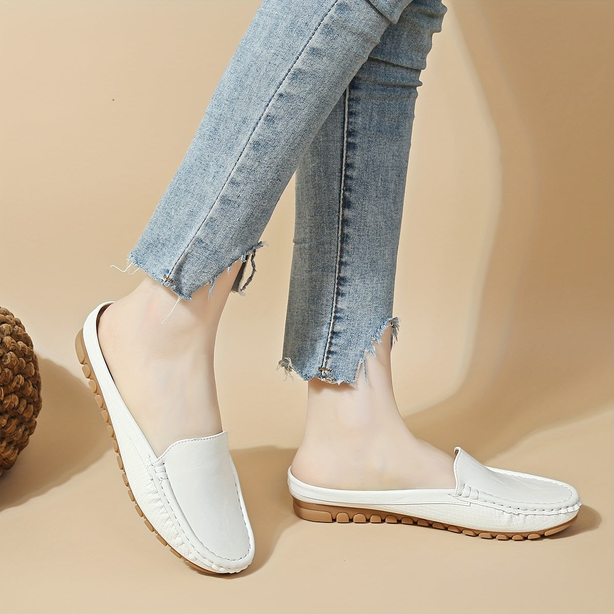 Damloafers med klassisk preppy-stil och komfort för vardagsbruk