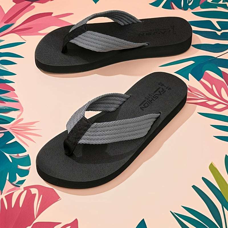 Herr Flip-Flops Preppy Stil för Sommar och Utomhusaktiviteter