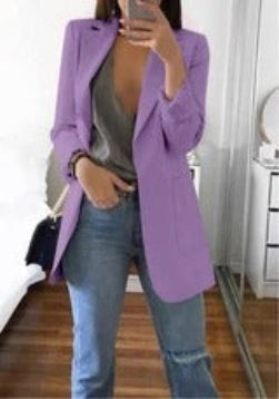 Emma – Slim Cardigan Blazer i Temperament