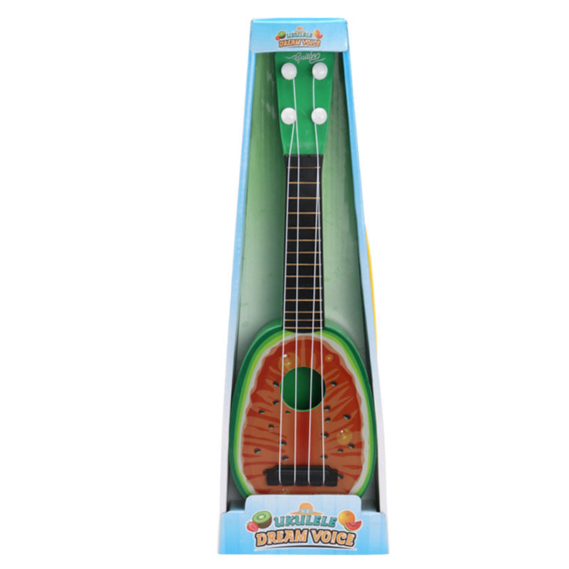 Barn Ukulele Leksak – Rolig Simulerad Ukulele för Flickor och Pojkar, Pedagogisk Musikleksak