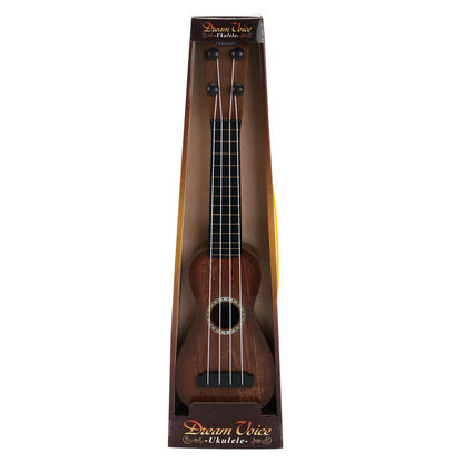 Barn Ukulele Leksak – Rolig Simulerad Ukulele för Flickor och Pojkar, Pedagogisk Musikleksak