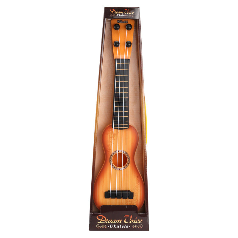 Barn Ukulele Leksak – Rolig Simulerad Ukulele för Flickor och Pojkar, Pedagogisk Musikleksak