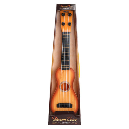 Barn Ukulele Leksak – Rolig Simulerad Ukulele för Flickor och Pojkar, Pedagogisk Musikleksak