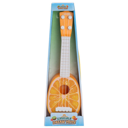 Barn Ukulele Leksak – Rolig Simulerad Ukulele för Flickor och Pojkar, Pedagogisk Musikleksak