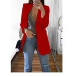 Emma – Slim Cardigan Blazer i Temperament