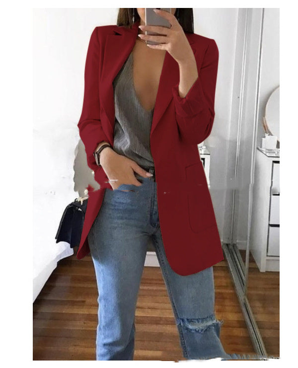 Emma – Slim Cardigan Blazer i Temperament