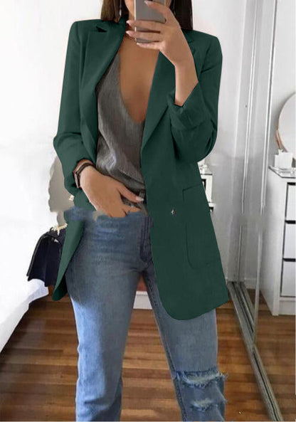 Emma – Slim Cardigan Blazer i Temperament