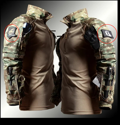 Herr Tactical Set – Taktisk Uniform för Män, Funktionell och Vattentålig för Outdoor och Arbete