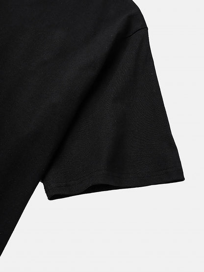 Damtopp T-shirt med tryck – Oversized streetstyle Santa Barbara California, sommar casual