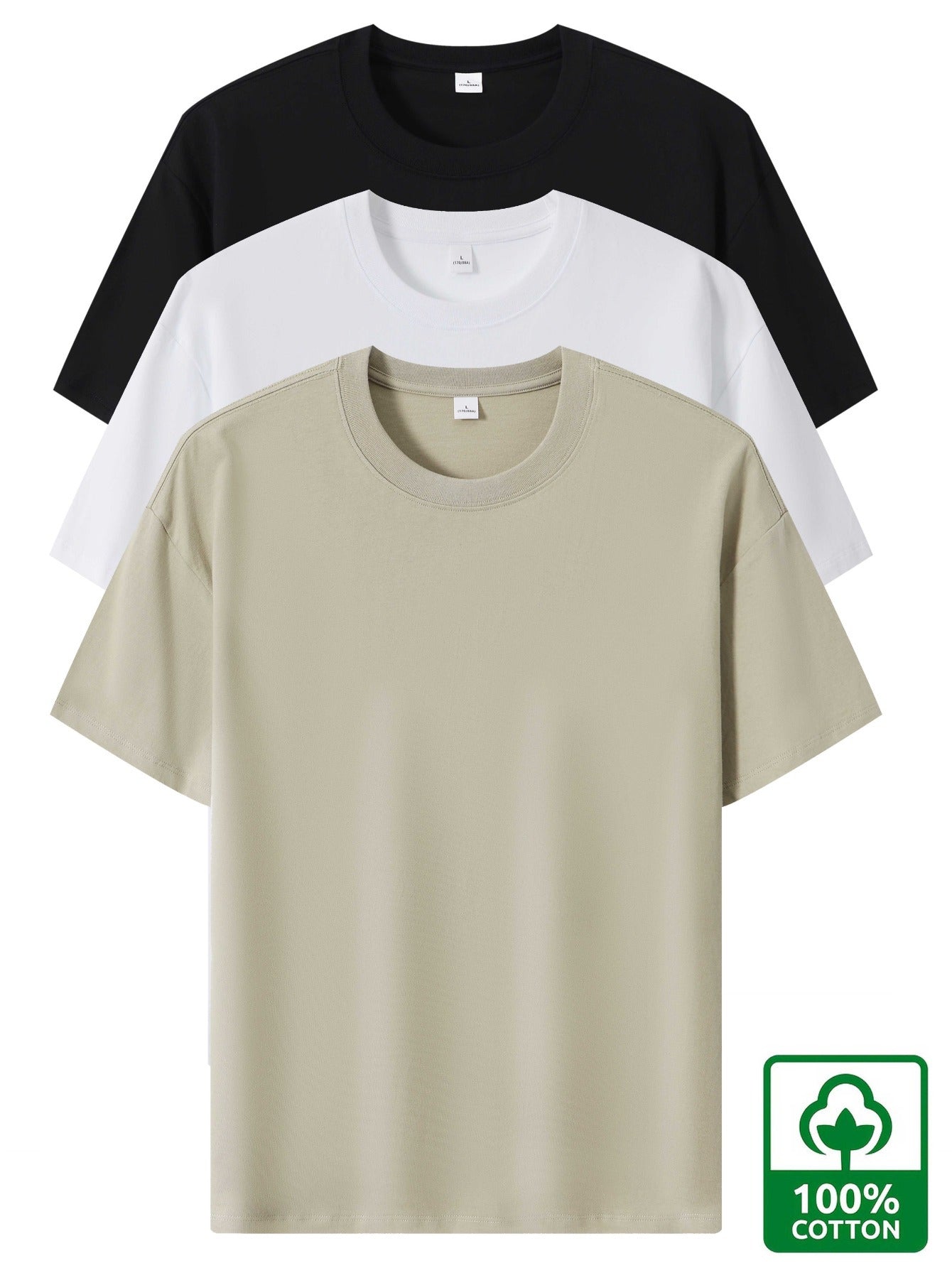 Herr T-shirt i avslappnad stil – Perfekt för vardag och fritid