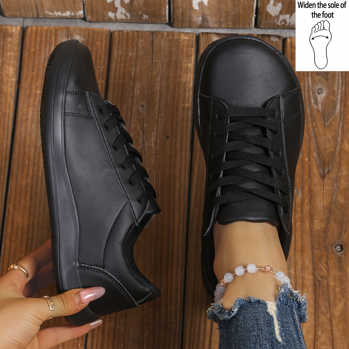 Dam Sneakers Vardagsskor Klassisk Design Bekväma Promenadskor