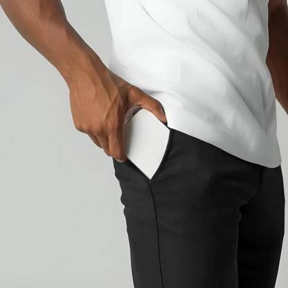 Herrchinos – Slim Fit och Mångsidig Stil för Vardagsbruk och Arbete