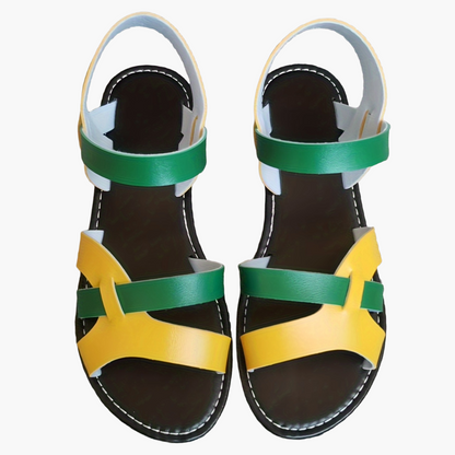 Dam Sandaler med Remmar och Elegant Design för Sommar