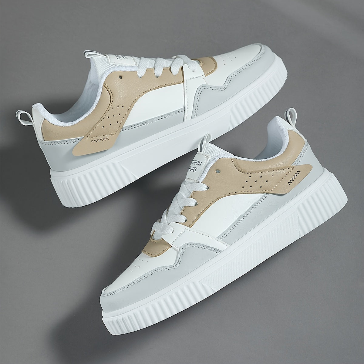 Herr Sneakers Modern Streetstil Vardagsskor