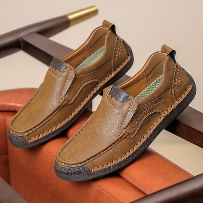 Herrloafers Slip-on Casual Skor för Vardag och Fritid