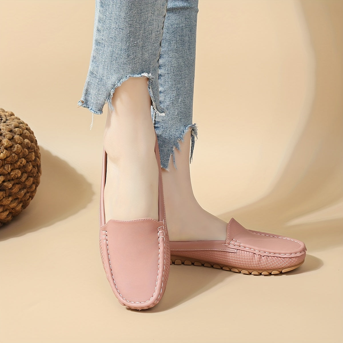 Damloafers med klassisk preppy-stil och komfort för vardagsbruk