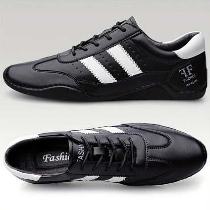 Herr Sneakers Sportig Vardagssko med Modern Design för Fritid och Stadsliv